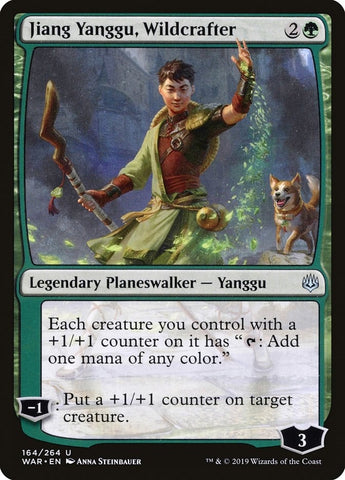 Image for Jiang Yanggu, Wildcrafter (164) [War of the Spark]