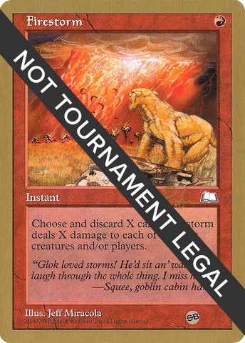 Image for Firestorm - 1998 Ben Rubin (WTH) (SB) [World Championship Decks]