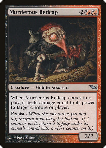 Image for Murderous Redcap (192) [Shadowmoor]
