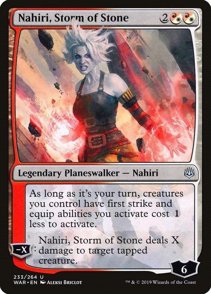 Image for Nahiri, Storm of Stone (233) [War of the Spark]