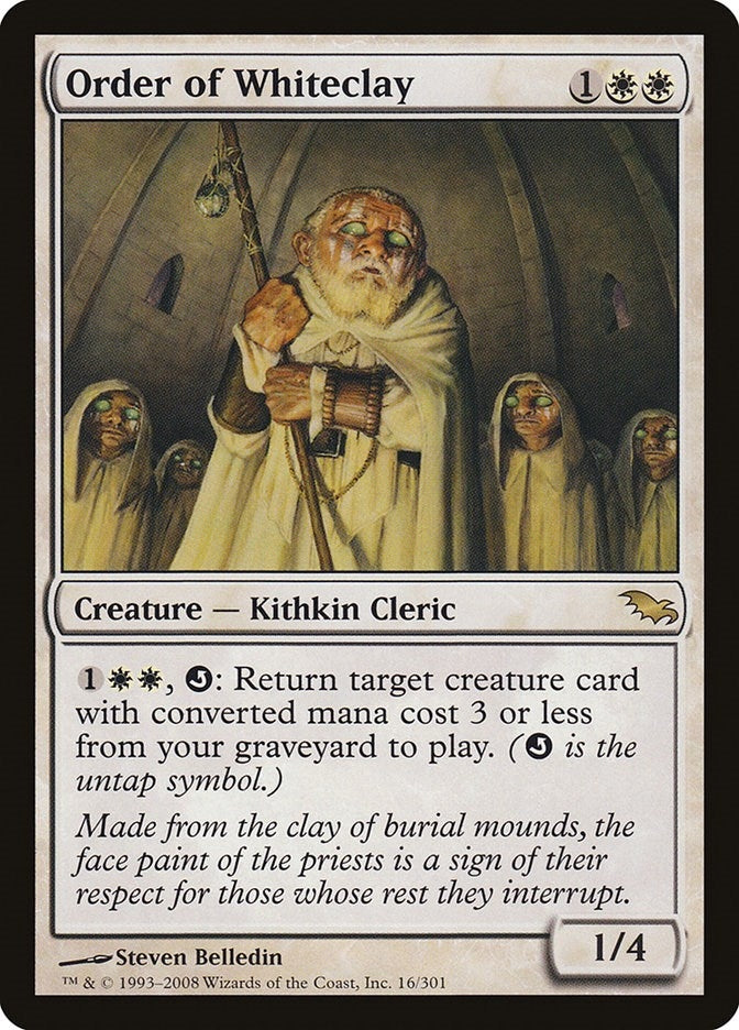 Image for Order of Whiteclay (16) [Shadowmoor]