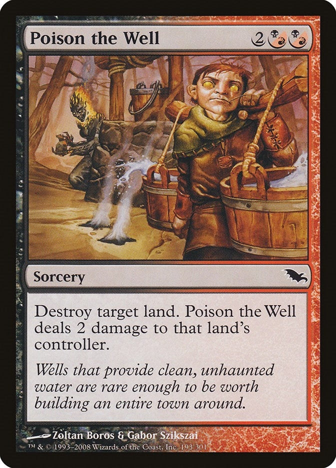 Image for Poison the Well (193) [Shadowmoor]