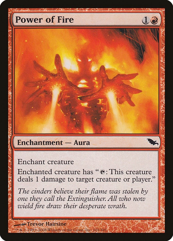 Image for Power of Fire (101) - Magic: The Gathering