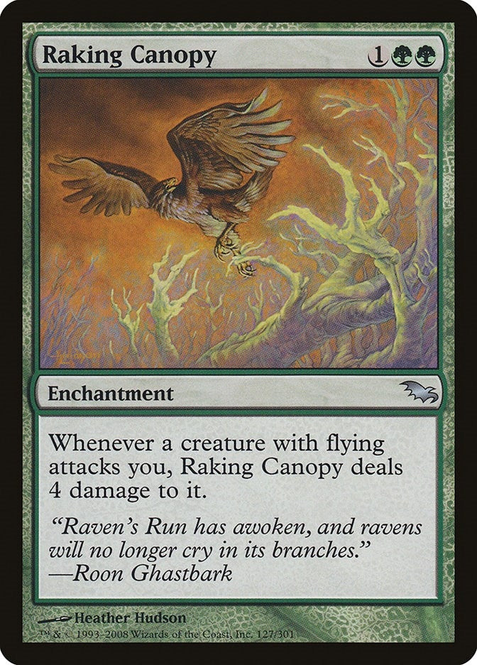 Image for Raking Canopy (127) [Shadowmoor]