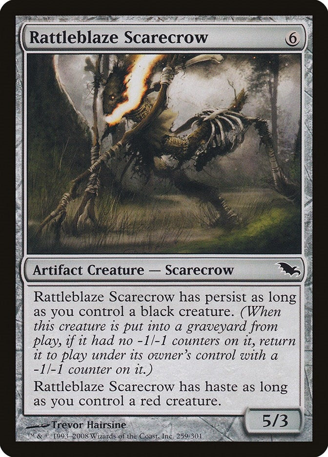 Image for Rattleblaze Scarecrow (259) [Shadowmoor]