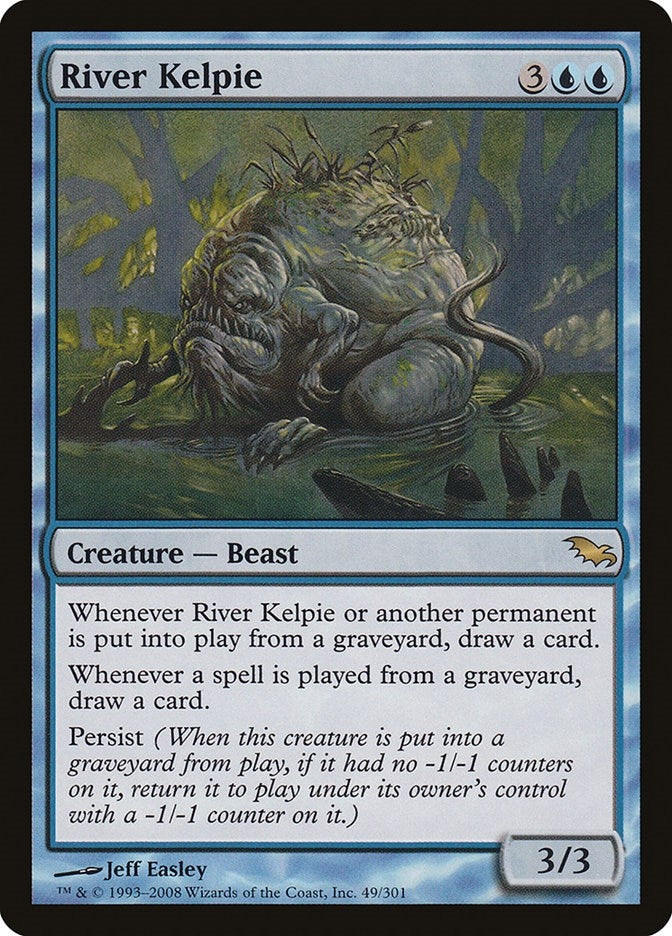 Image for River Kelpie (49) - Magic: The Gathering