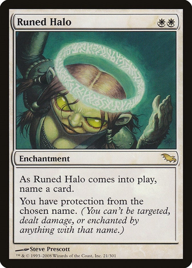 Image for Runed Halo (21) - Magic: The Gathering