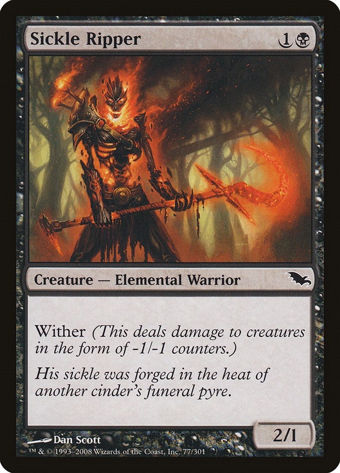 Image for Sickle Ripper (77) [Shadowmoor]