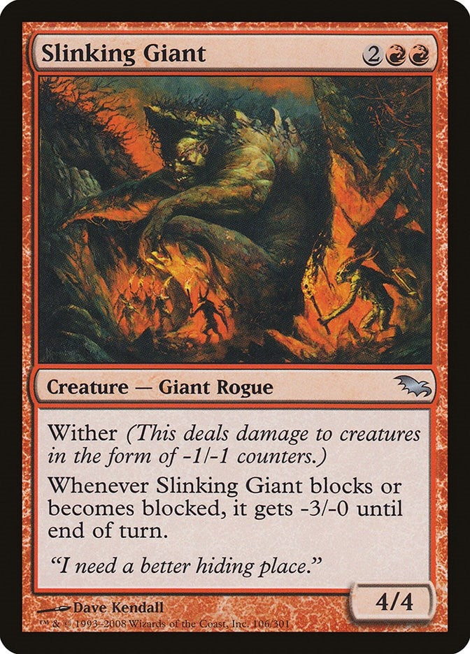 Image for Slinking Giant (106) [Shadowmoor]