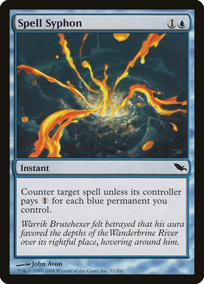 Image for Spell Syphon (52) [Shadowmoor]