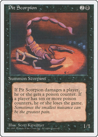 Image for Pit Scorpion [Fourth Edition]