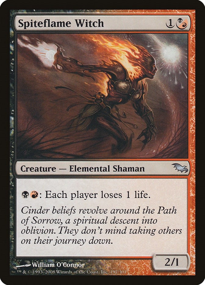 Image for Spiteflame Witch (197) [Shadowmoor]