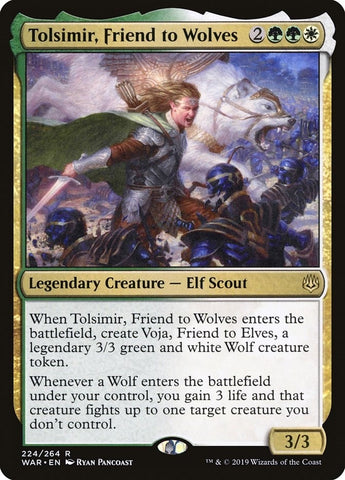 Image for Tolsimir, Friend to Wolves (224) - Magic: The Gathering