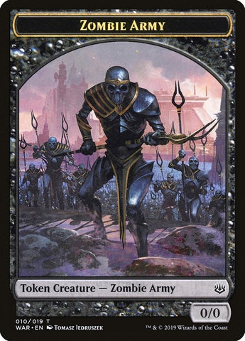 Image for Zombie Army Token (010) (10) [War of the Spark]