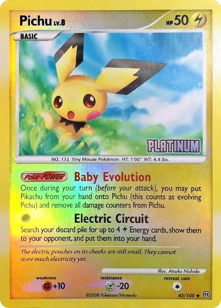 Image for Pichu (045/106) [Burger King Promos]
