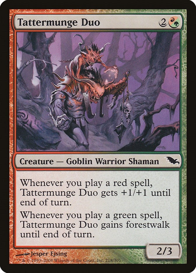 Image for Tattermunge Duo (218) [Shadowmoor]