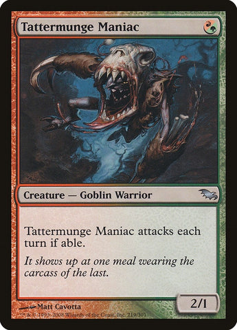 Image for Tattermunge Maniac (219) - Magic: The Gathering