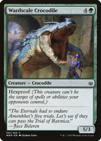 Image for Wardscale Crocodile (183) [War of the Spark]