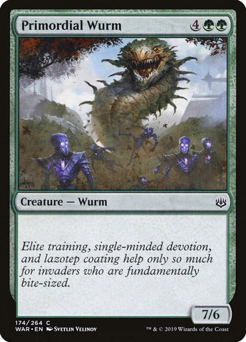 Image for Primordial Wurm (174) [War of the Spark]