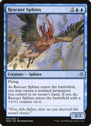 Image for Rescuer Sphinx (65) [War of the Spark]