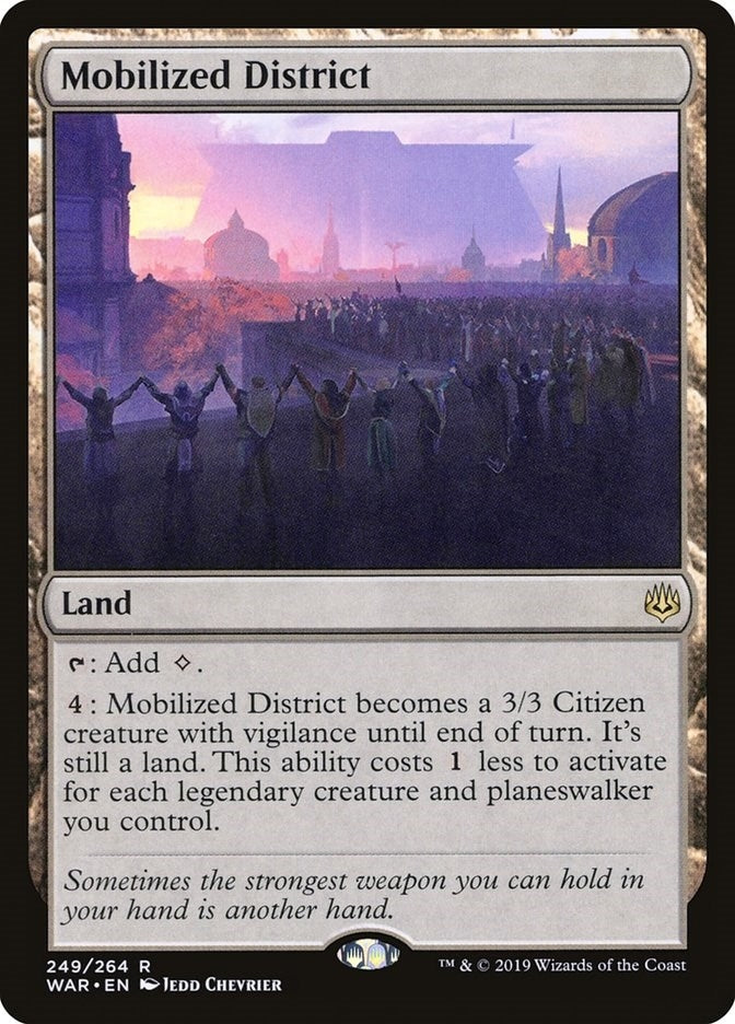 Image for Mobilized District (249) [War of the Spark]
