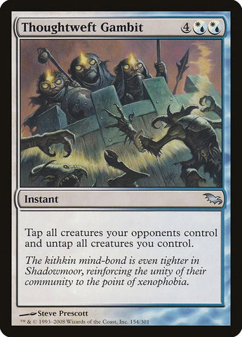 Image for Thoughtweft Gambit (154) [Shadowmoor]