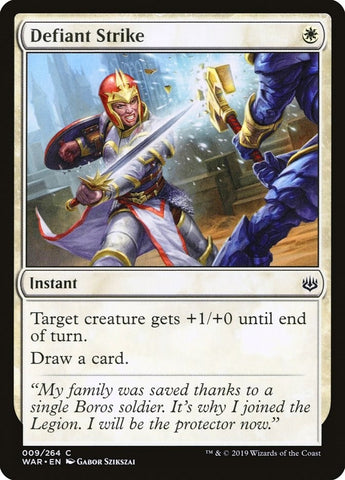 Image for Defiant Strike (9) [War of the Spark]