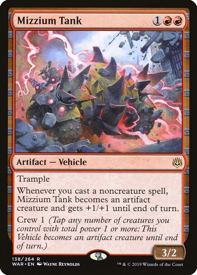 Image for Mizzium Tank (138) [War of the Spark]