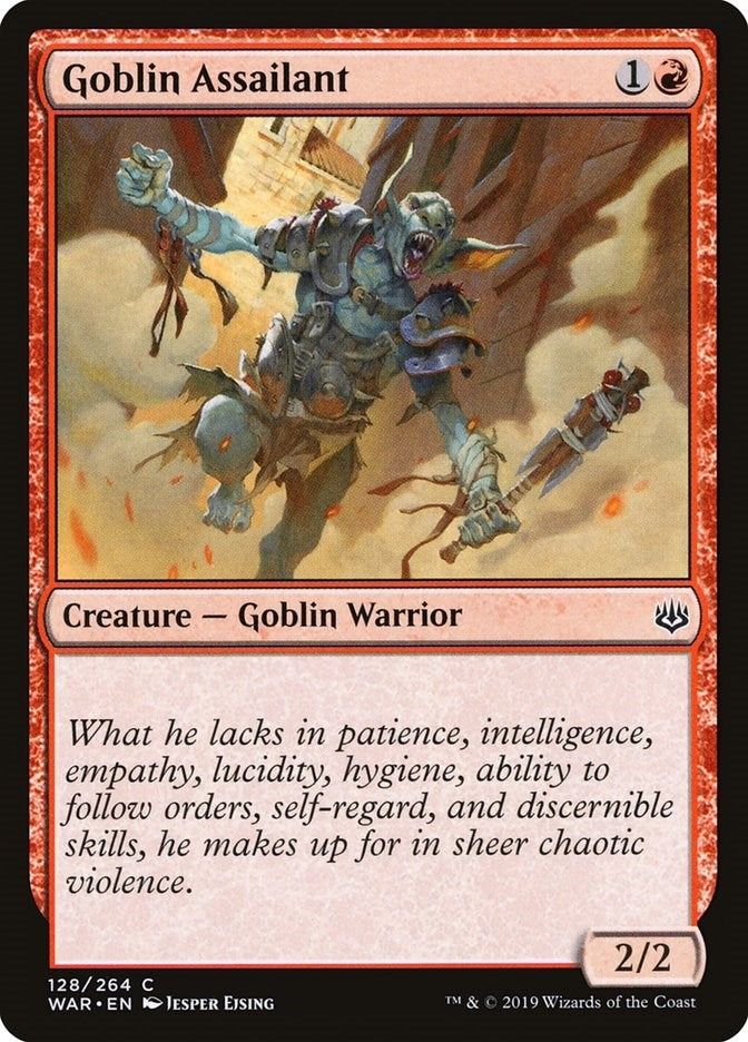 Image for Goblin Assailant (128) [War of the Spark]