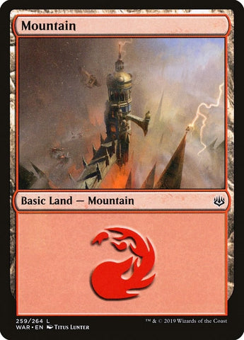 Image for Mountain (259) (259) [War of the Spark]