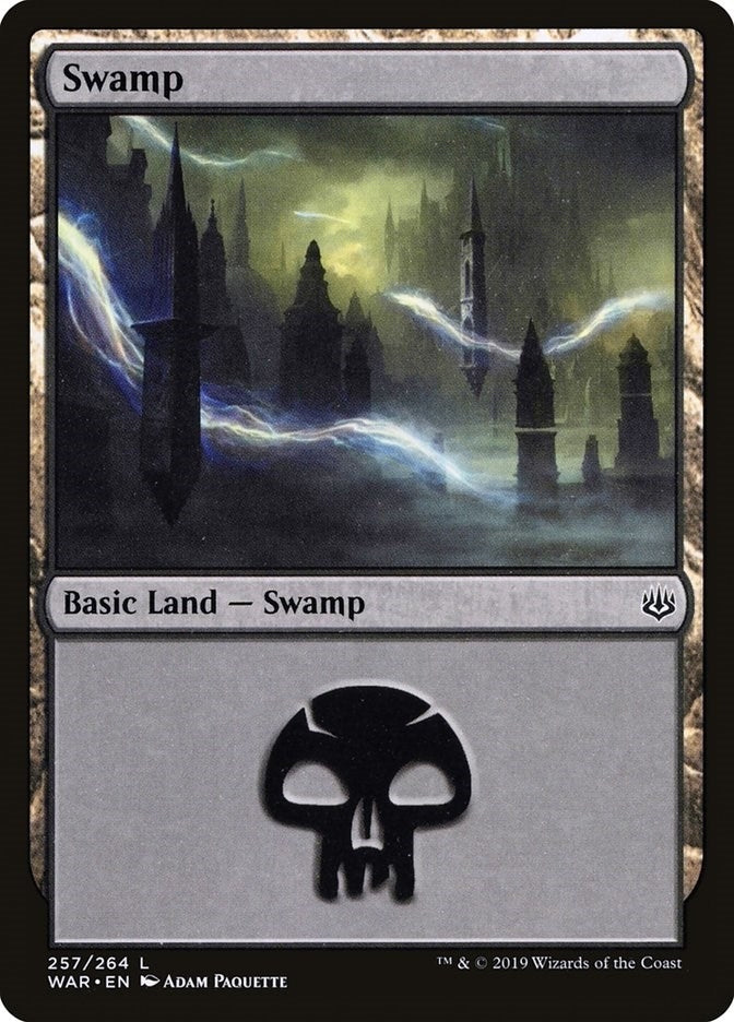 Image for Swamp (257) (257) [War of the Spark]
