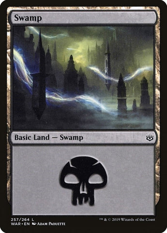 Image for Swamp (257) (257) [War of the Spark]