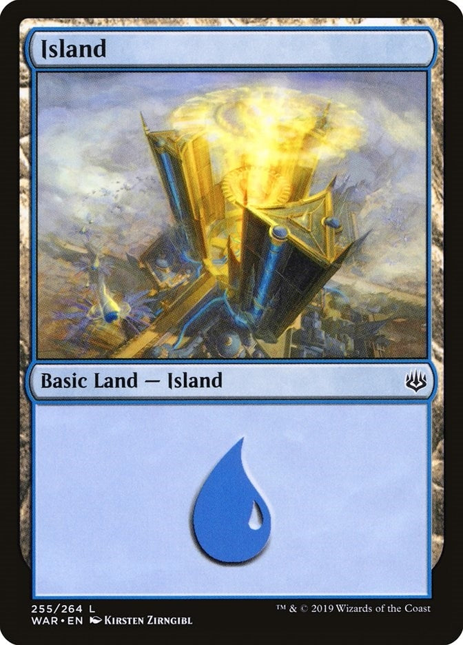 Image for Island (255) (255) [War of the Spark]