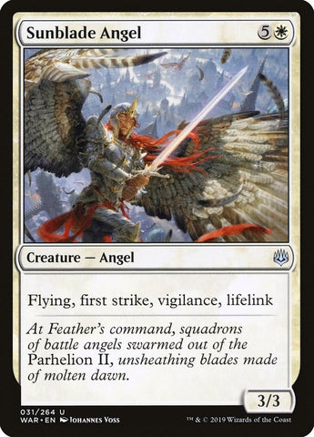 Image for Sunblade Angel (31) [War of the Spark]