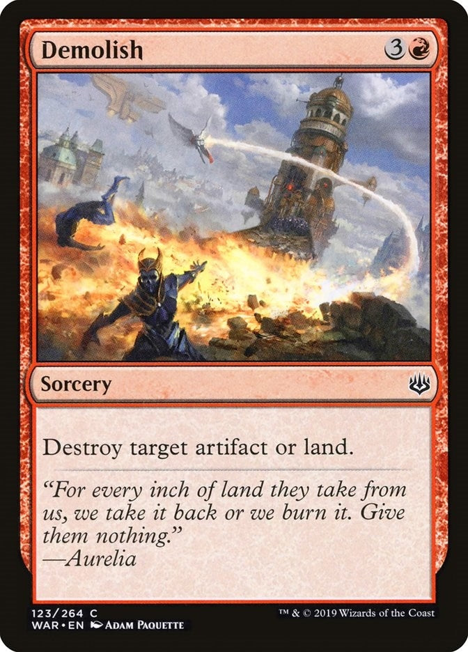 Image for Demolish (123) [War of the Spark]