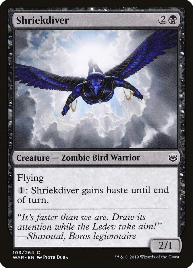 Image for Shriekdiver (103) [War of the Spark]