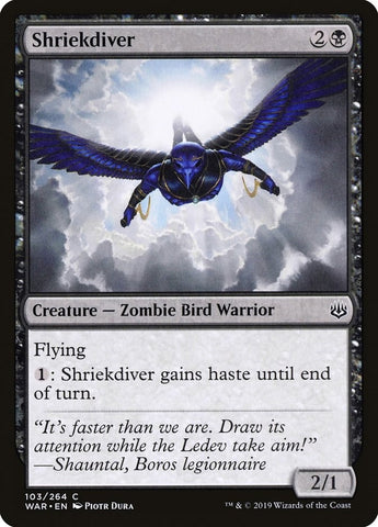Image for Shriekdiver (103) [War of the Spark]