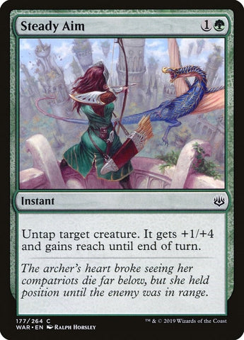 Image for Steady Aim (177) [War of the Spark]