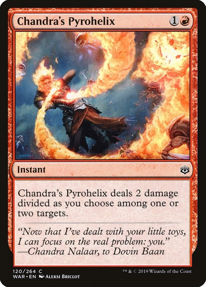 Image for Chandra's Pyrohelix (120) [War of the Spark]