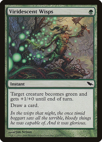 Image for Viridescent Wisps (132) - Magic: The Gathering