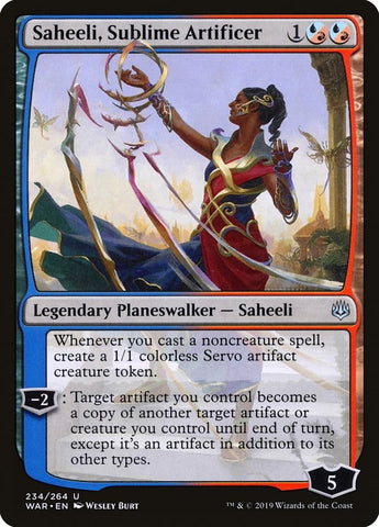 Image for Saheeli, Sublime Artificer (234) - Magic: The Gathering