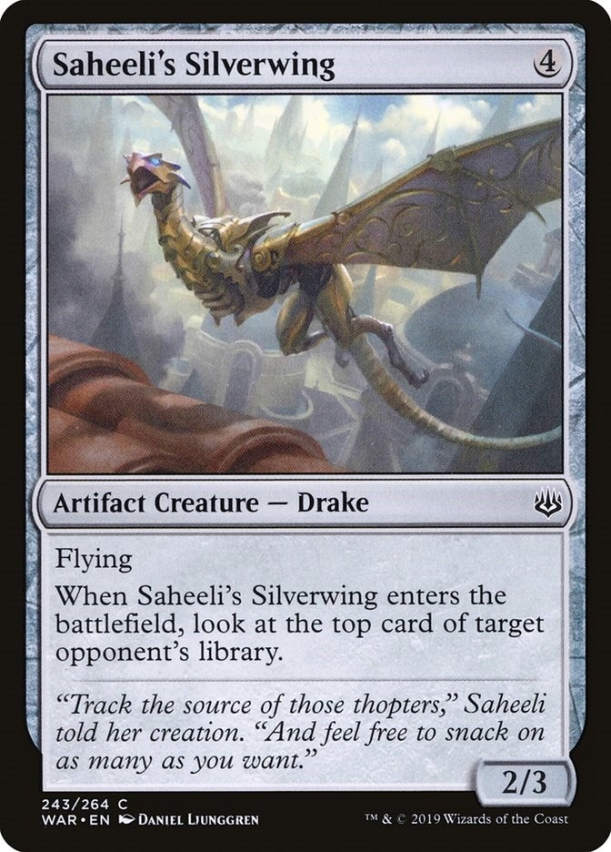 Image for Saheeli's Silverwing (243) [War of the Spark]