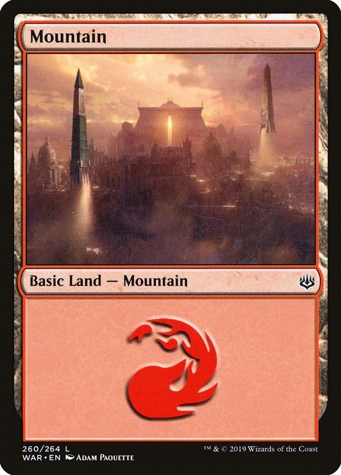 Image for Mountain (260) (260) [War of the Spark]
