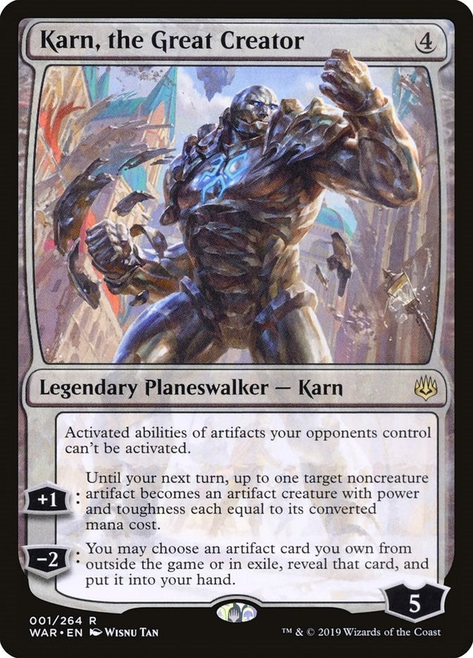 Image for Karn, the Great Creator (1) [War of the Spark]