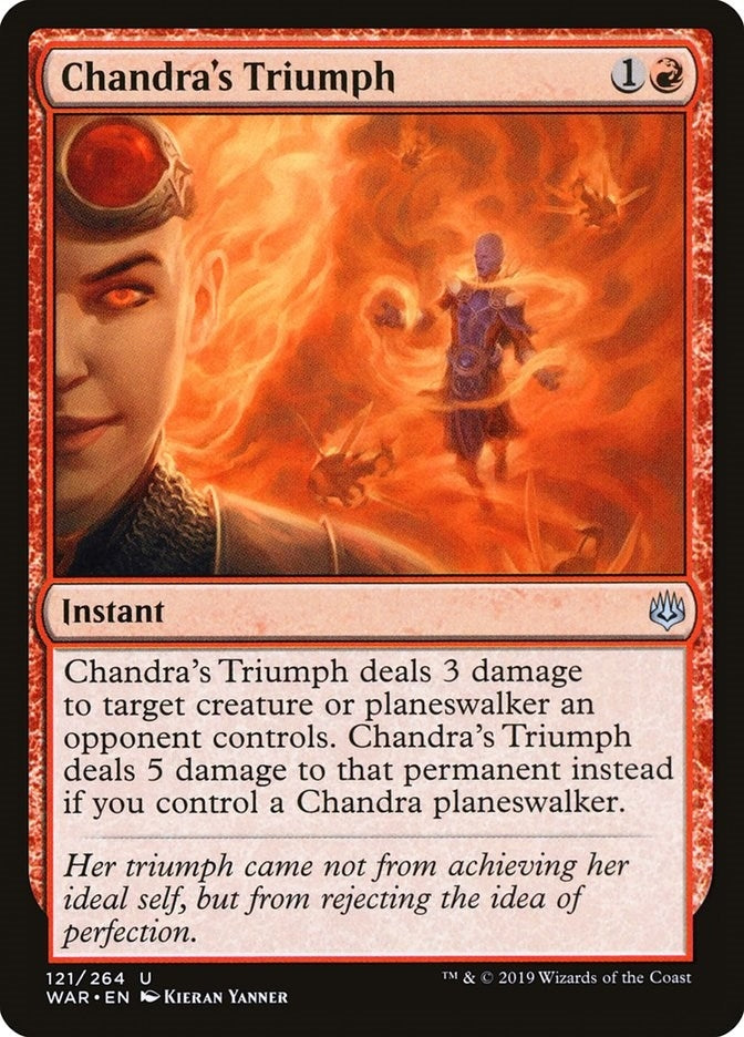 Image for Chandra's Triumph (121) [War of the Spark]