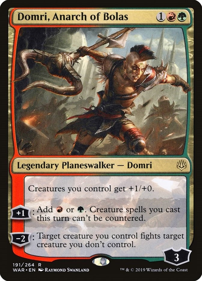 Image for Domri, Anarch of Bolas (191) [War of the Spark]