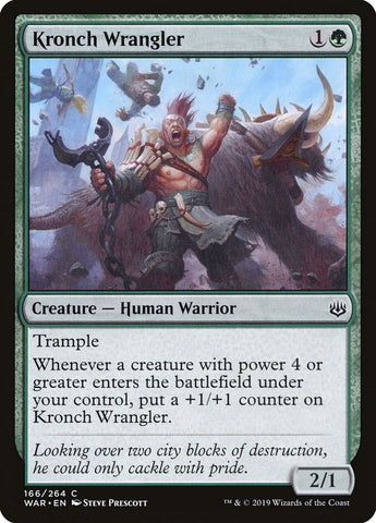 Image for Kronch Wrangler (166) [War of the Spark]