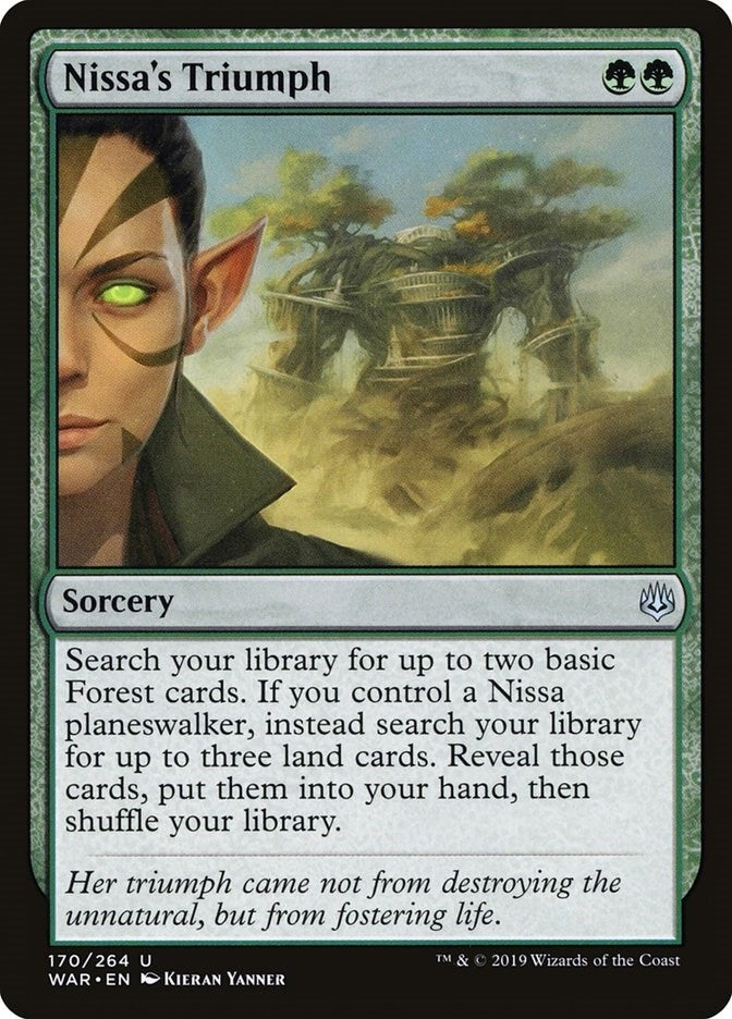 Image for Nissa's Triumph (170) [War of the Spark]