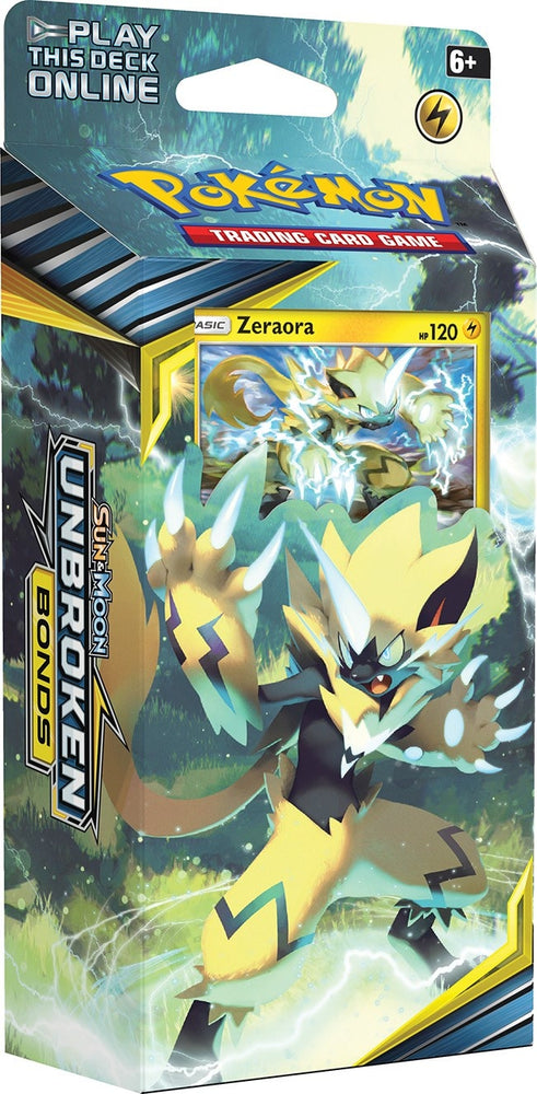 Image for Unbroken Bonds Lightning Loop Theme Deck - [Zeraora] [SM - Unbroken Bonds]
