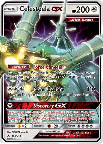 Image for Celesteela GX (163/214) [SM - Unbroken Bonds]